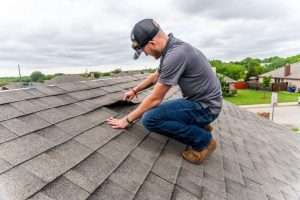 Roof Replacement on Gable Roof