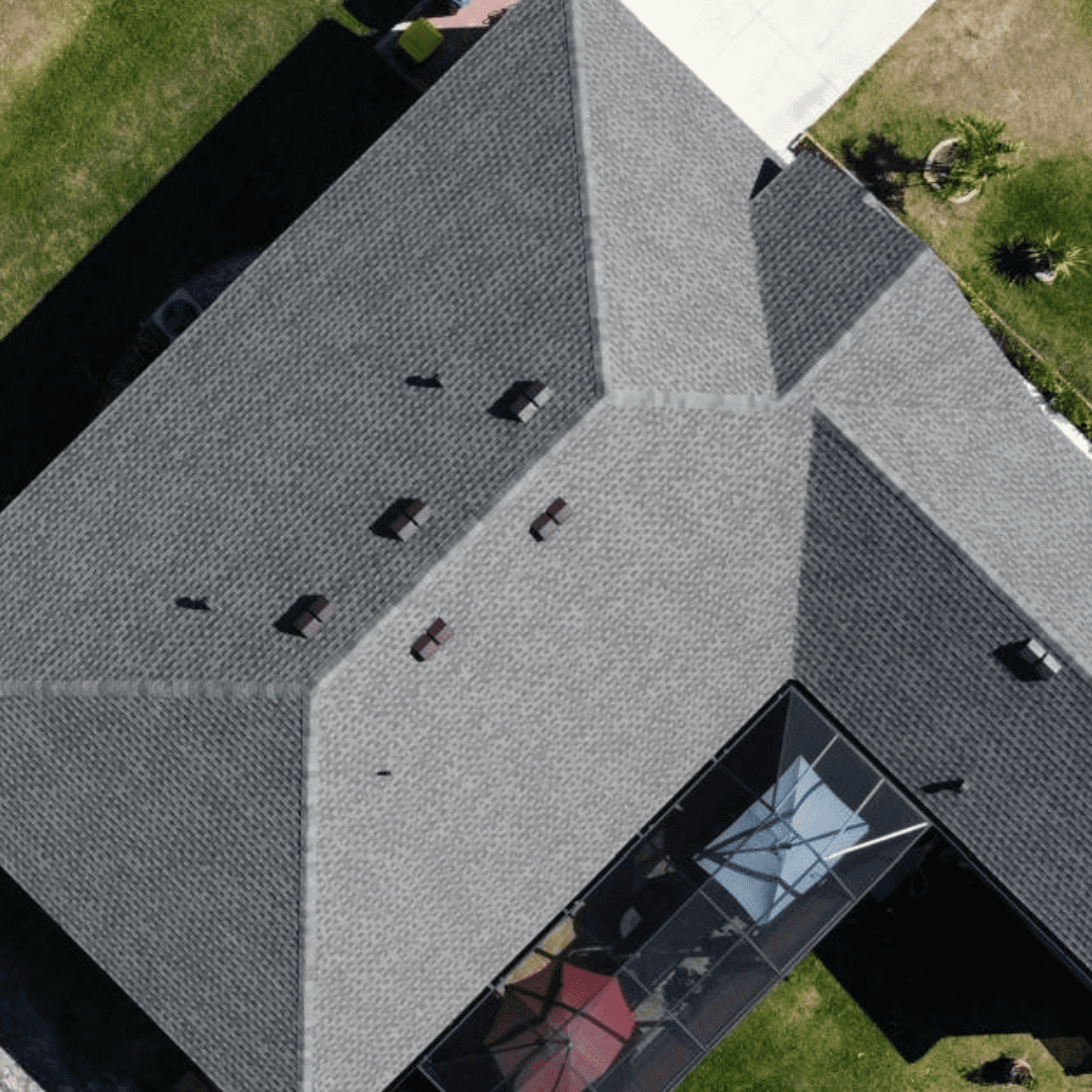Asphalt shingle roofing