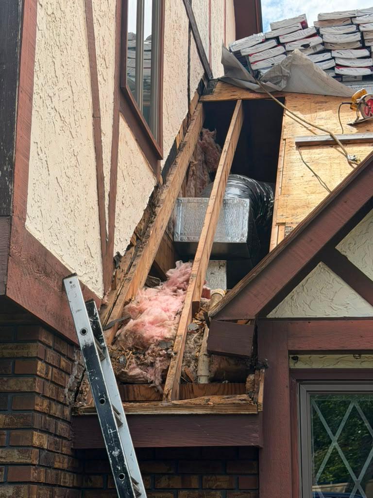 Roof inspection detail