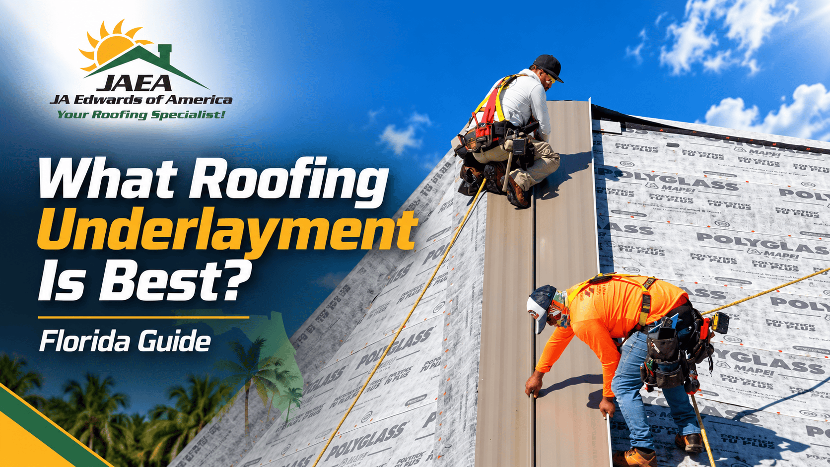 Florida Roofing Underlayment Guide by JA Edwards of America Roofing